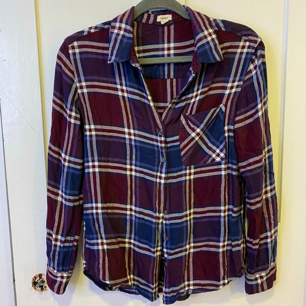 Garage Button-down Flannel Shirt